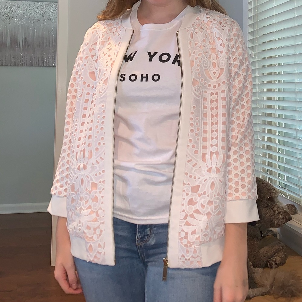 Pink & White Ted Baker Jacket ❤️